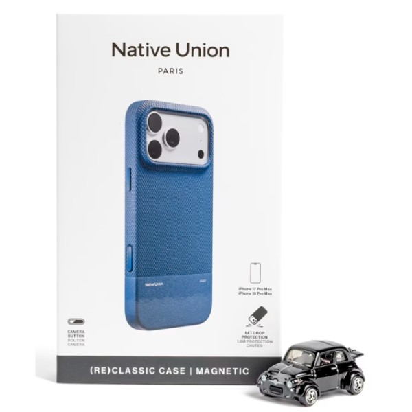 Фото - Чехол для смартфона Native Union (RE) Classic Case Navy for iPhone 18 Pro/17 Pro (RECLA-NAV-NP26P)