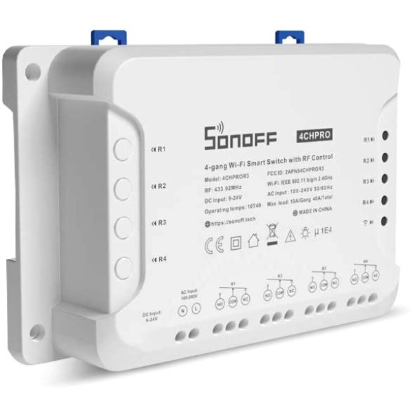 Фото - Розумний диммер Sonoff 4CHPROR3