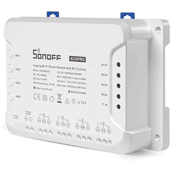 Фото - Розумний диммер Sonoff 4CHPROR3