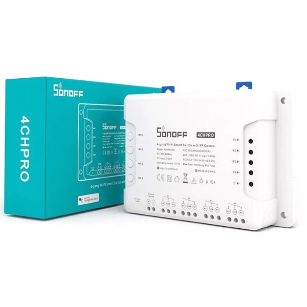 Фото - Розумний диммер Sonoff 4CHPROR3