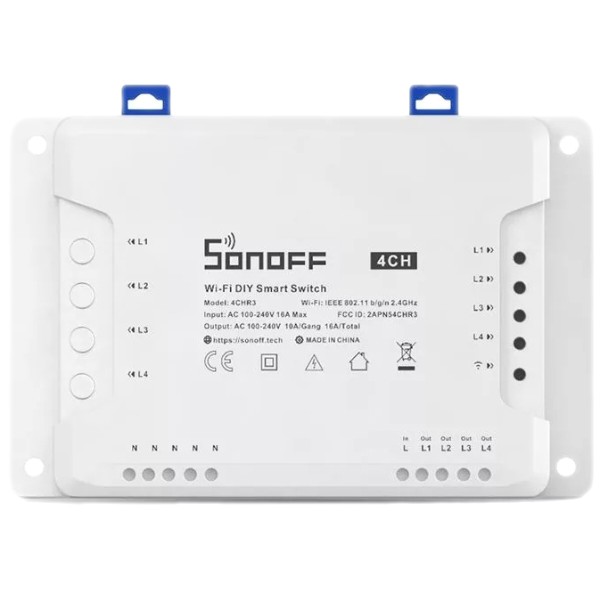 Фото - Розумний диммер Sonoff 4CHR3