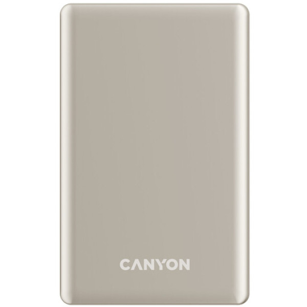 Фото - Батарея мобільна Canyon OnPower 505 slim Magsafe 5000 mAh PD20W Beige (CNS-CPB505BE)