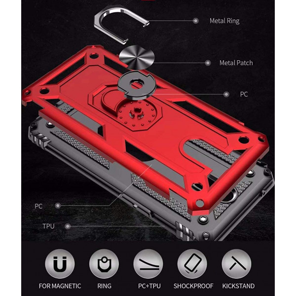 Фото - Чохол для смартфону BeCover Military for Xiaomi Redmi Note 8 Silver (704598)