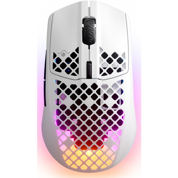Фото - Миша бездротова ігрова SteelSeries Aerox 3 Snow (62608)