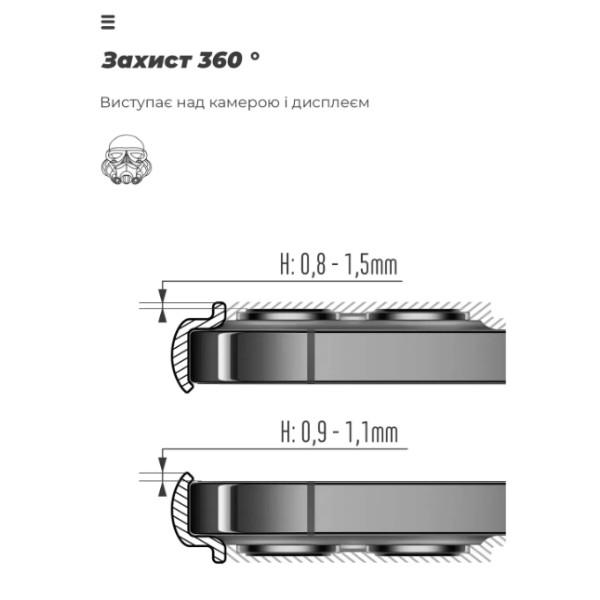 Фото - Чехол для смартфона Armorstandart ICON for Samsung A18 4G / A17 4G Camera cover Lavender (ARM92955)