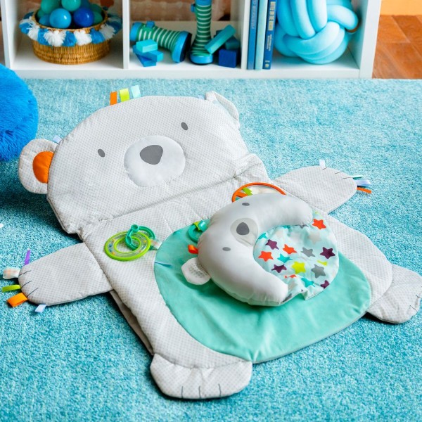 Фото - Розвиваючий килимок Bright Starts Tummy Time Prop & Play (10841)