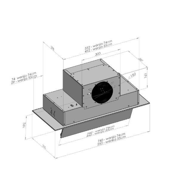Фото - Вытяжка встраиваемая Best Chef Glass Box 1100 Black 74 (4F491D2L7A)
