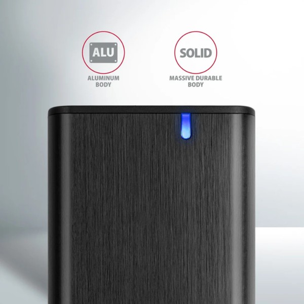 Фото - Внешний карман AXAGON SuperSpeed+ USB-C - M.2 NVMe & SATA SSD RAW box (EEM2-SB2)