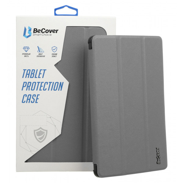 Фото - Чохол для планшета BeCover Smart Case for Samsung Galaxy Tab S9 (SM-X710/SM-X716)/S9 FE (SM-X510/SM-X516B) 11.0'' Gray (710411)
