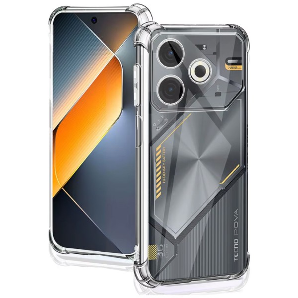 Фото - Чехол для смартфона BeCover Anti-Shock for Tecno POVA 6 Neo (LI6) Clear (712785)