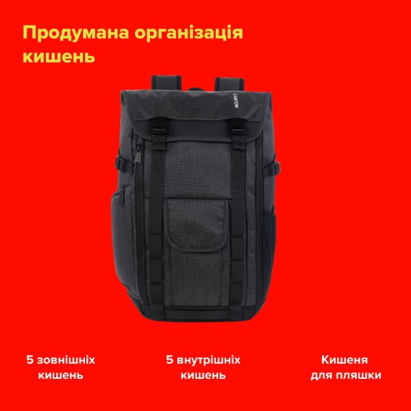 Фото - Рюкзак для ноутбука Canyon BPA-5 Urban 15.6'' 15L Black (CNS-BPA5B1)