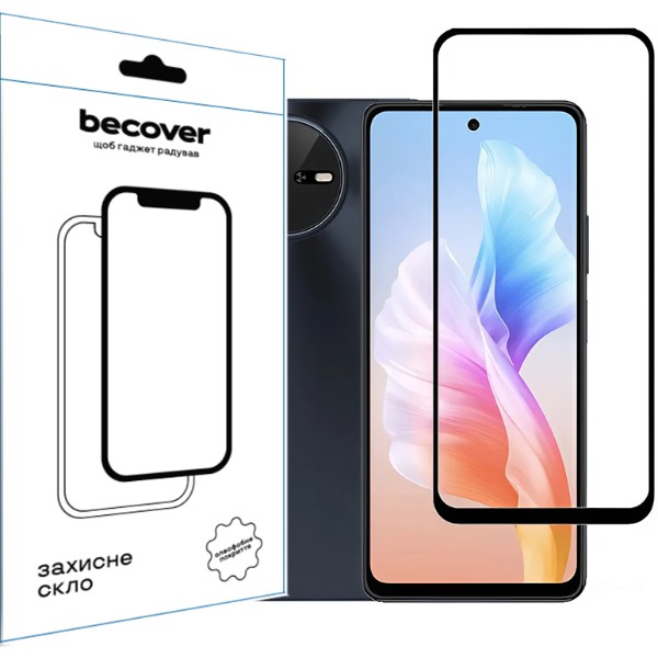 Фото - Захисне скло для смартфону BeCover Oscal Tiger 12 Black (711579) Фото - Захисне скло для смартфону BeCover Oscal Tiger 12 Black (711579)