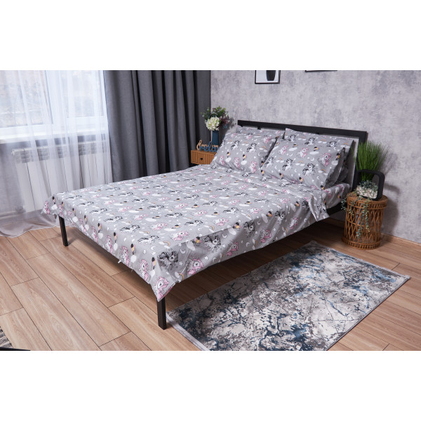 Фото - Комплект постільної білизни Moon&Star Бязь Gold Люкс Unicorn King Size 220x240 (MS-820001776)