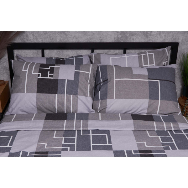 Фото - Комплект постільної білизни Moon&Star Бязь Gold Люкс Domiano 160х220х2 нав. 4х70х70 (MS-820002017)