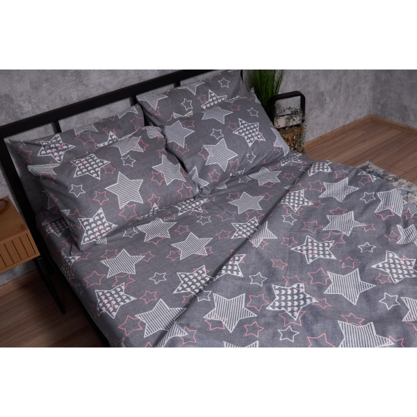 Фото - Комплект постільної білизни Moon&Star Premium Stardom 143х210 нав. 2х40х60 (MS-820002523)