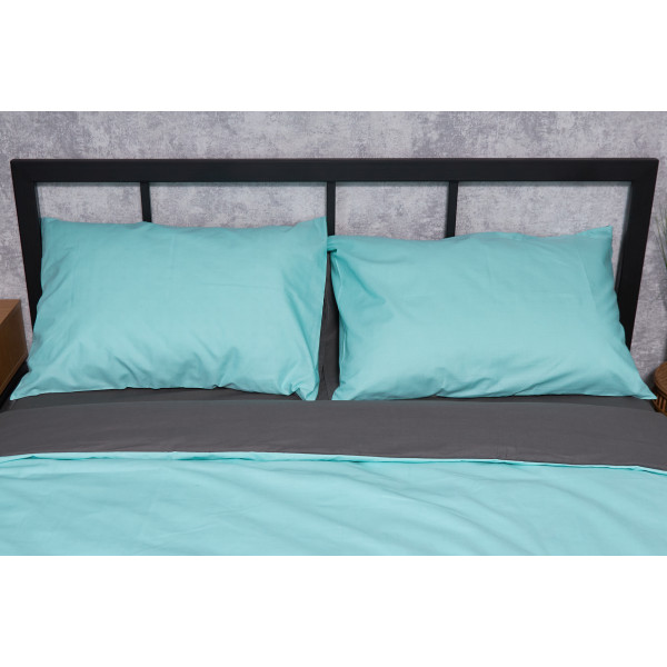 Фото - Комплект постільної білизни Moon&Star Бязь Gold Люкс Gray Mind King Size 220x240 (MS-820002091)