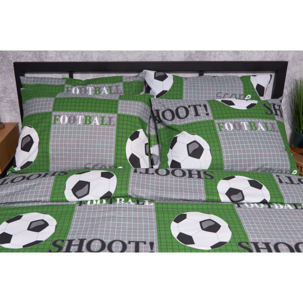 Фото - Комплект постільної білизни Moon&Star Бязь Gold Люкс Football King Size 220x240 (MS-820002020)