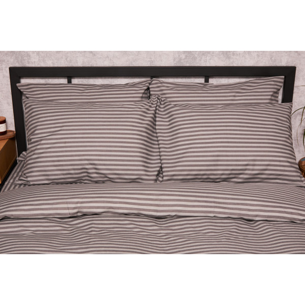 Фото - Комплект постільної білизни Moon&Star Бязь Gold Люкс Ice Grey 160х220 нав. 2х50х70 (MS-820003451)