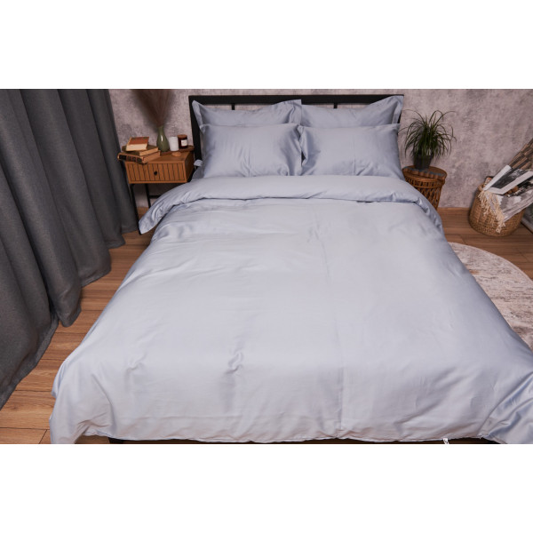 Фото - Комплект постільної білизни Moon&Star Satin Premium Skyline 143х210 нав. 4х50х70 (MS-820003868)