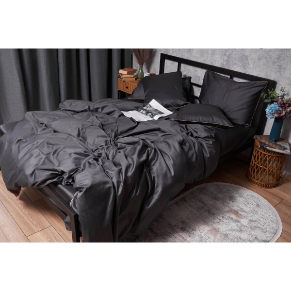 Фото - Комплект постільної білизни Moon&Star Satin Premium Gold Corner 143х210х2 нав. 2х50х70 (MS-820003911)