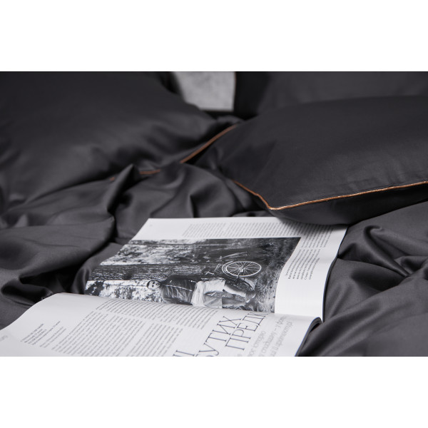 Фото - Комплект постільної білизни Moon&Star Satin Premium Gold Corner 143х210х2 нав. 2х70х70 (MS-820003912)