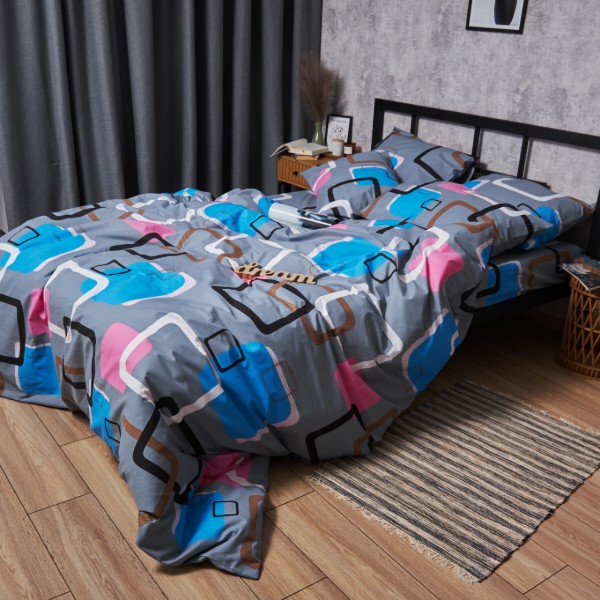 Фото - Комплект постільної білизни Moon&Star Бязь Gold Люкс Retro Vibes 175х210 нав. 2х70х70 (MS-820006762)
