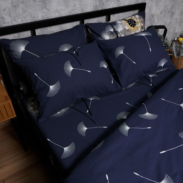 Фото - Комплект постільної білизни Moon&Star Бязь Gold Люкс Dandelion Nigh 175х210 нав. 2х50х70 (MS-820006271)