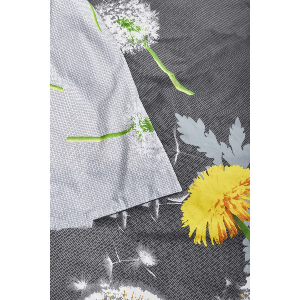 Фото - Комплект постільної білизни Moon&Star 160х220 наволочки 2х40х60 Dandelion Бязь Gold Люкс (MS-820000960)