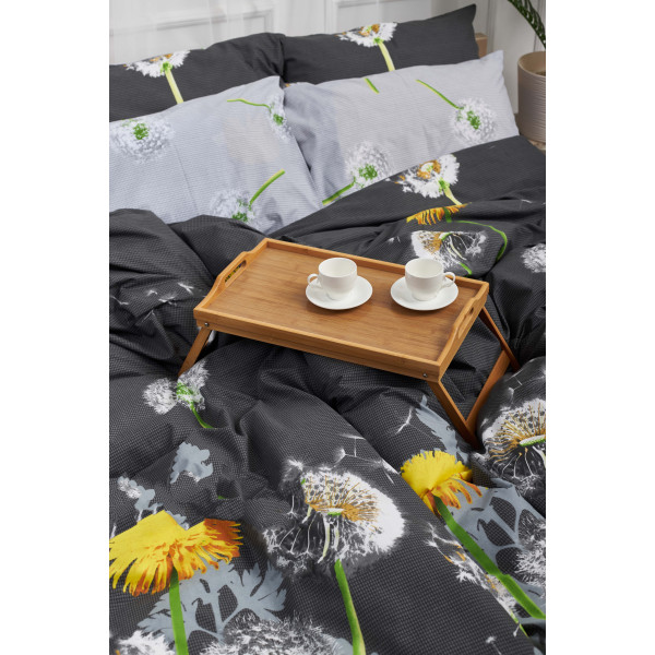 Фото - Комплект постільної білизни Moon&Star 160х220 наволочки 2х50х70 Dandelion Бязь Gold Люкс (MS-820000961)