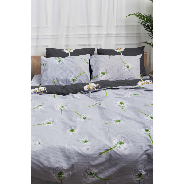 Фото - Комплект постільної білизни Moon&Star 160х220 наволочки 2х40х60 Dandelion Бязь Gold Люкс (MS-820000960)