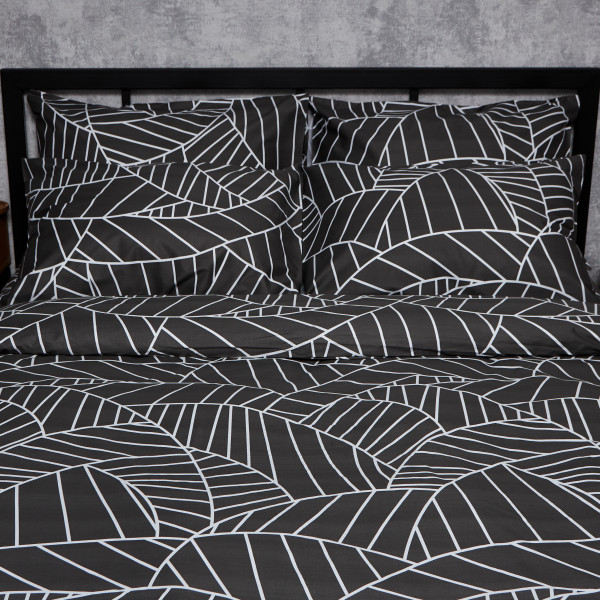 Фото - Комплект постільної білизни Moon&Star Satin Elit Minimal Chic 143х210 нав. 4х50х70 (MS-820008453)