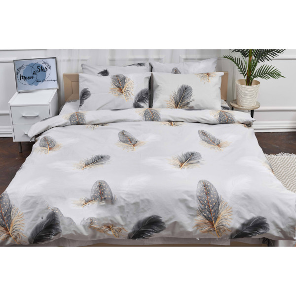 Фото - Комплект постільної білизни Moon&Star 175х210 см нав. 4х50х70 Soccoro Ranforce Elite (MS-820000358) Фото - Комплект постільної білизни Moon&Star 175х210 см нав. 4х50х70 Soccoro Ranforce Elite (MS-820000358)