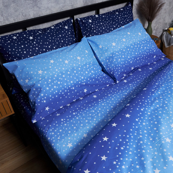 Фото - Комплект постельного белья Moon&Star Бязь Gold Люкс Night Glow175х210 нав. 2х40х60 (MS-820006550)