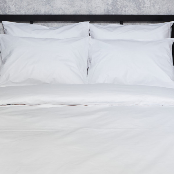 Фото - Комплект постільної білизни Moon&Star Бязь Gold Люкс «White Glow» 160х220х2 нав. 4х50х70 (MS-820007383)