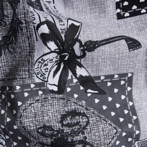 Фото - Комплект постільної білизни Moon&Star Бязь Gold Люкс «Vintage Keys» 160х220х2 нав. 2х40х60 (MS-820007310)