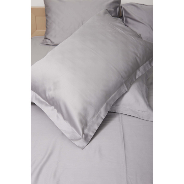 Фото - Комплект постільної білизни Moon&Star 200х220 см нав. 2х70х70 Smoke Satin Premium (MS-820000432)
