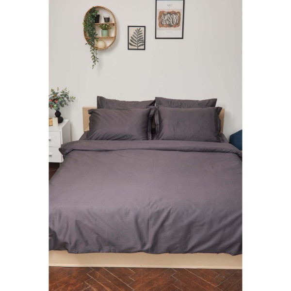 Фото - Комплект постільної білизни Moon&Star 160х220 наволочки 4х50х70 Rain Cloud Satin Premium (MS-820000408)
