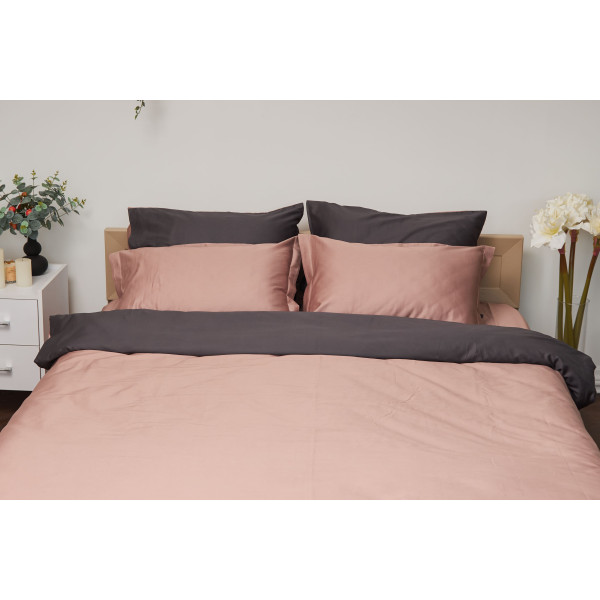 Фото - Комплект постільної білизни Moon&Star 175х210 см нав. 2х70х70 Violet Satin Premium (MS-820000462)