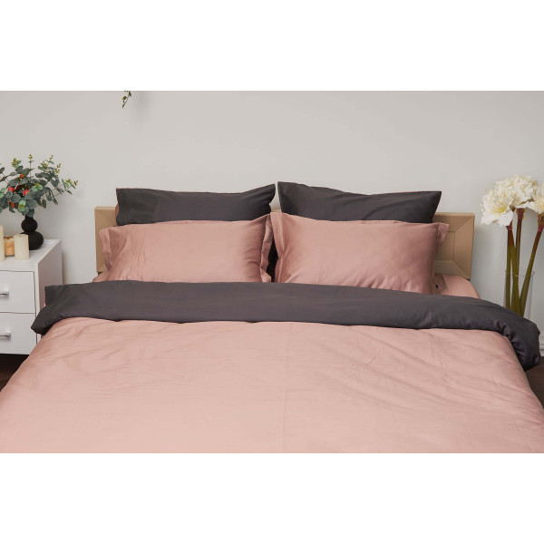 Фото - Комплект постельного белья Moon&Star 160х220 наволочки 2х50х70 Violet Satin Premium (MS-820000476)