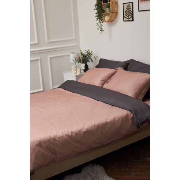 Фото - Комплект постільної білизни Moon&Star 175х210 см нав. 2х70х70 Violet Satin Premium (MS-820000462)