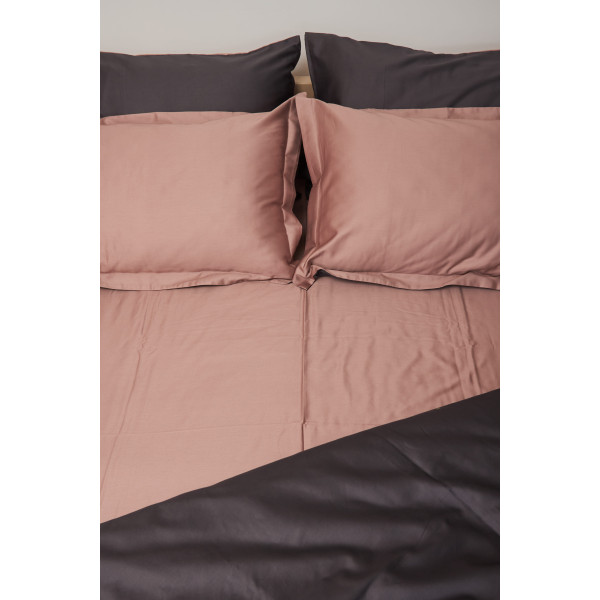 Фото - Комплект постільної білизни Moon&Star 143х210 см нав. 2х40х60 Violet Satin Premium (MS-820000470)