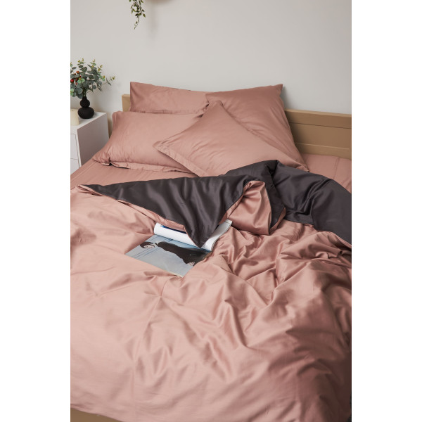 Фото - Комплект постільної білизни Moon&Star 175х210 см нав. 2х70х70 Violet Satin Premium (MS-820000462)