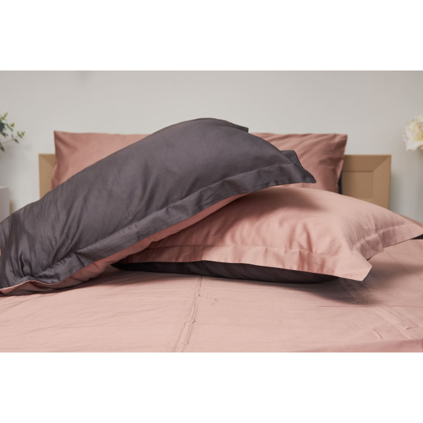 Фото - Комплект постільної білизни Moon&Star 175х210 см нав. 2х70х70 Violet Satin Premium (MS-820000462)