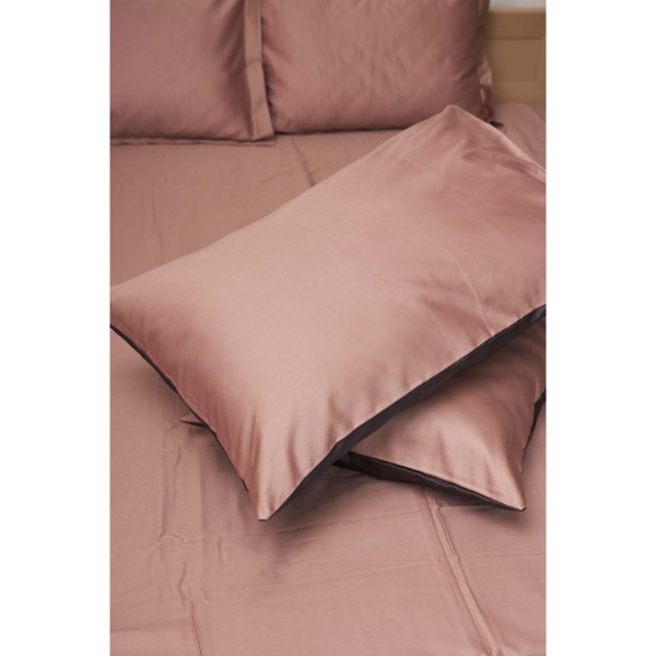 Фото - Комплект постільної білизни Moon&Star 160х220 наволочки 2х70х70 Violet Satin Premium (MS-820000477)
