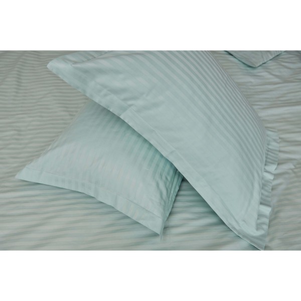 Фото - Комплект постельного белья Moon&Star King Size 220x240 Stripe Mint Satin Stripe (MS-820000598)