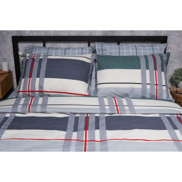 Фото - Комплект постільної білизни Moon&Star Бязь Gold Люкс «Cloudy» 160х220х2 нав. 4х70х70 (MS-820004724)