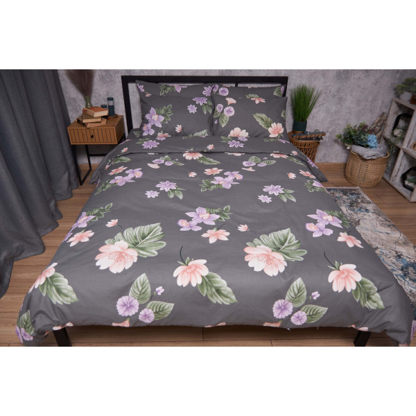 Фото - Комплект постільної білизни Moon&Star Бязь Gold Люкс Gerbera 200х220 см нав. 4х70х70 (MS-820004249)