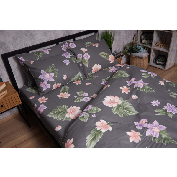 Фото - Комплект постільної білизни Moon&Star Бязь Gold Люкс Gerbera 200х220 см нав. 4х70х70 (MS-820004249)