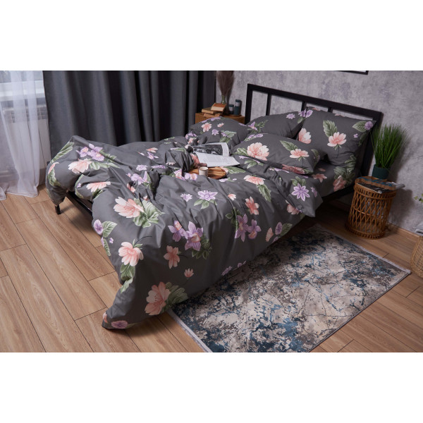 Фото - Комплект постільної білизни Moon&Star Бязь Gold Люкс Gerbera 200х220 см нав. 4х70х70 (MS-820004249)