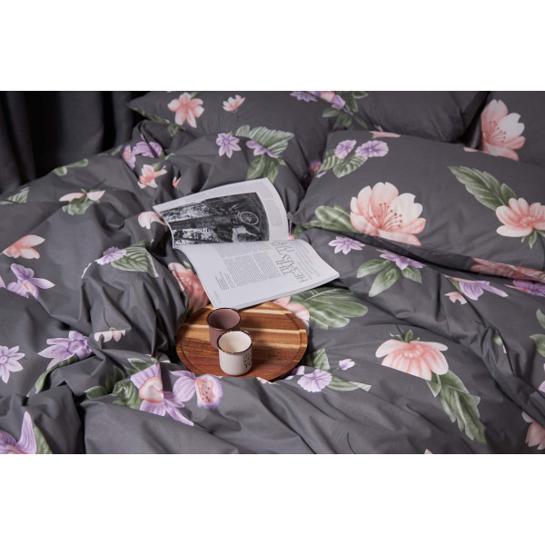 Фото - Комплект постільної білизни Moon&Star Бязь Gold Люкс Gerbera 200х220 см нав. 2х50х70 (MS-820004246)